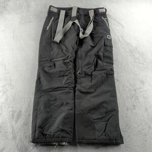 Outbound Snow Pants Mens XL Black Insulated Ski Snowboard Outdoor Wide Leg